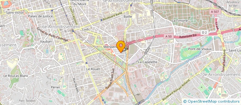 localisation de l'entreprise MCB MARSEILLE à MARSEILLE