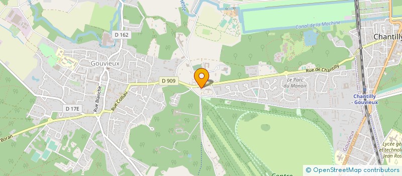 localisation de l'entreprise MCB PRESTATIONS  GOUVIEUX