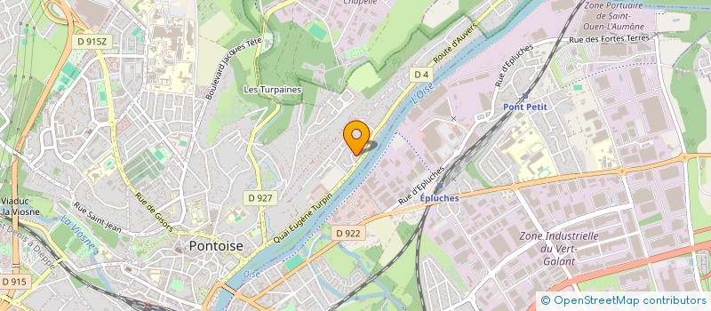 localisation de l'entreprise MCB RENOVATION  PONTOISE