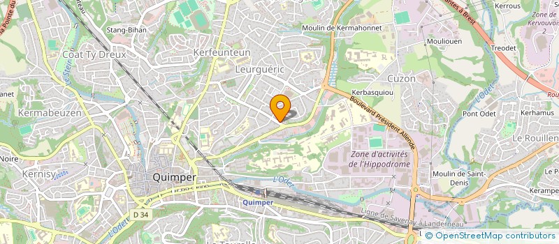 localisation de l'entreprise MCBAB  QUIMPER