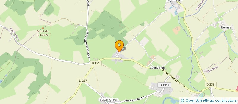 localisation de l'entreprise MCBAILLY  BAZINGHEN