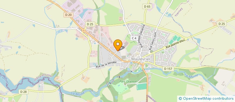 localisation de l'entreprise MCBAT  MAULEVRIER