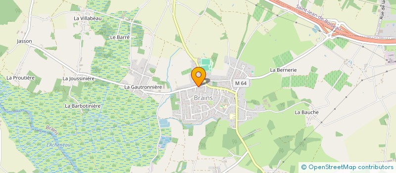 localisation de l'entreprise MCBF  BRAINS