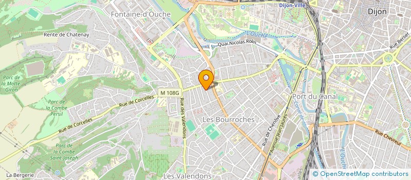 localisation de l'entreprise MCBF  DIJON