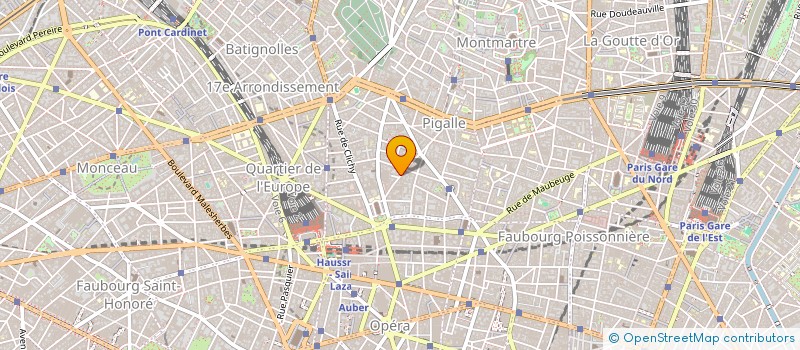 localisation de l'entreprise MCBG CONSEIL  PARIS