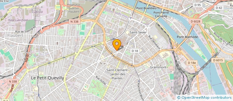 localisation de l'entreprise MCBH SAS  ROUEN