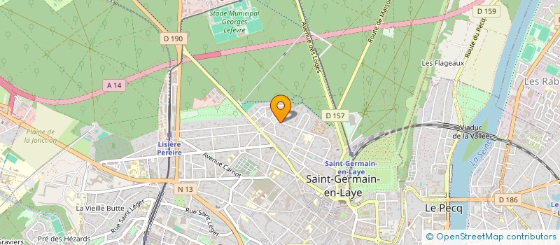 localisation de l'entreprise MCBLAJ  SAINT-GERMAIN-EN-LAYE