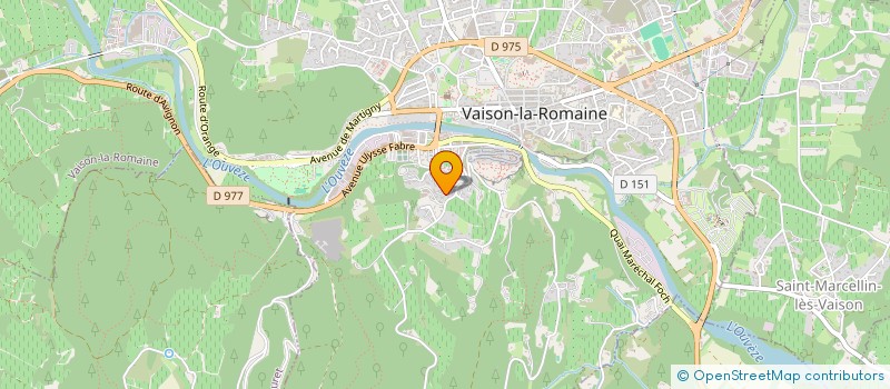 localisation de l'entreprise MCBO  VAISON-LA-ROMAINE