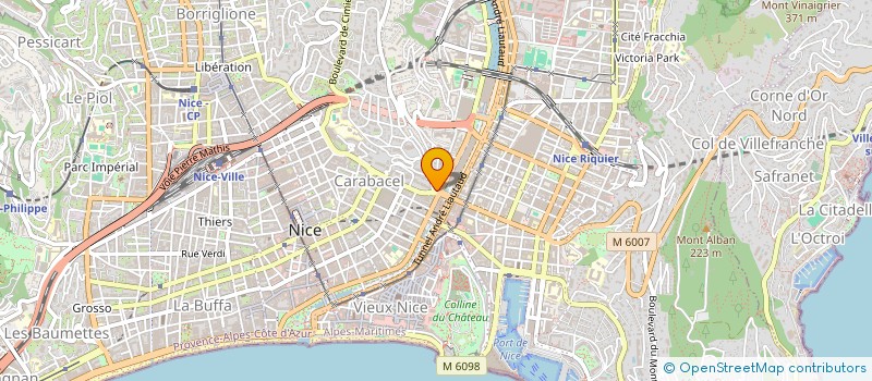 localisation de l'entreprise MCBOR à NICE