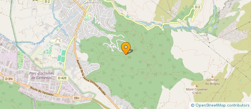 localisation de l'entreprise MCBP  GEMENOS