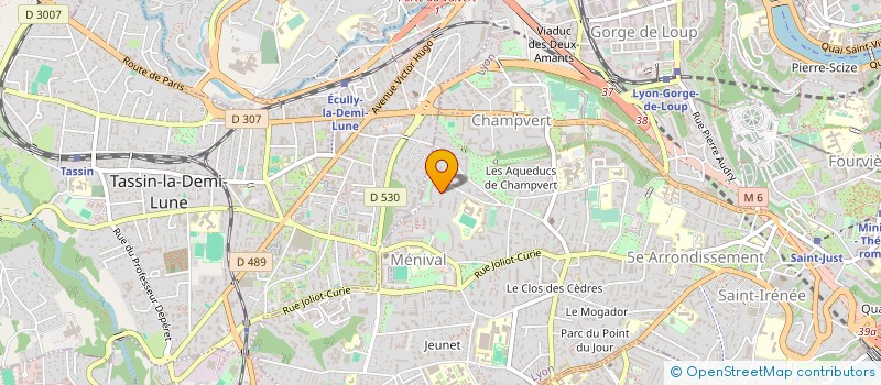 localisation de l'entreprise MCBR à LYON