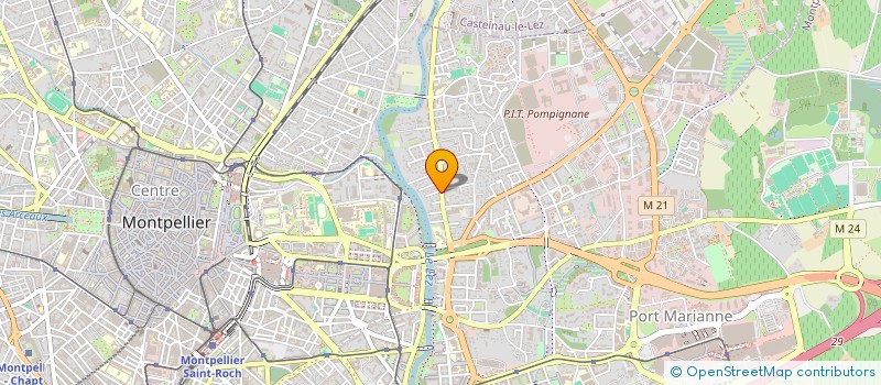 localisation de l'entreprise MCBR à MONTPELLIER