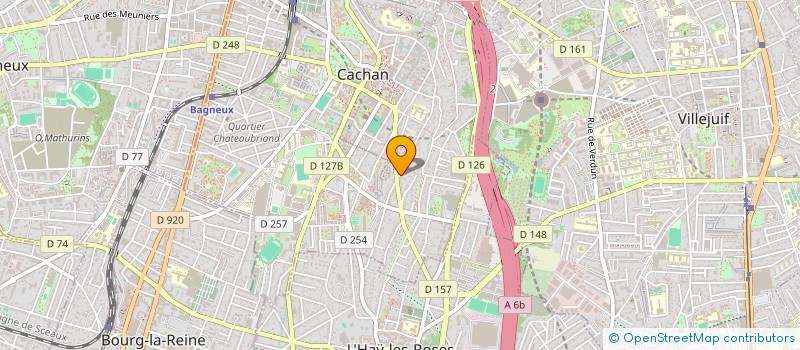 localisation de l'entreprise MCC 01  CACHAN