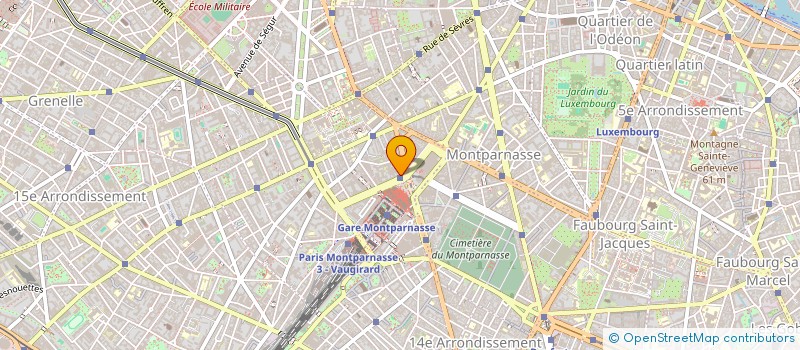 localisation de l'entreprise MCC 2025  PARIS