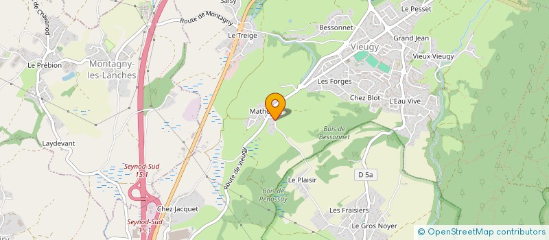 localisation de l'entreprise MCC  ANNECY