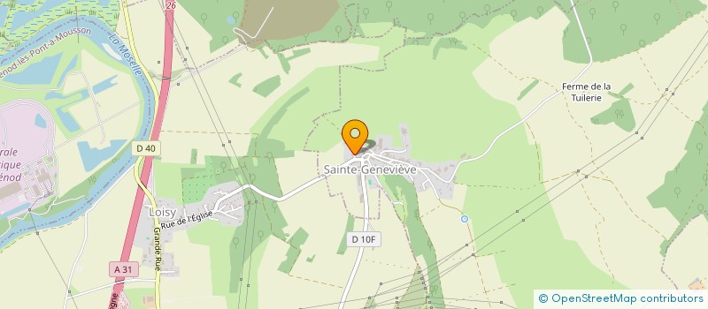 localisation de l'entreprise MCC  SAINTE-GENEVIEVE