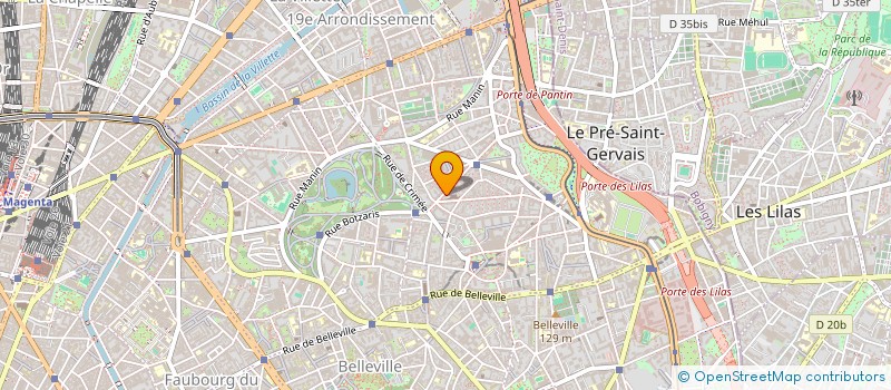 localisation de l'entreprise MCC  PARIS