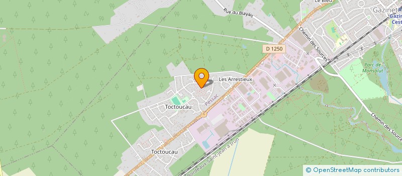 localisation de l'entreprise MCC à PESSAC