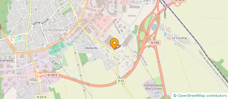 localisation de l'entreprise MCC  GUICHAINVILLE