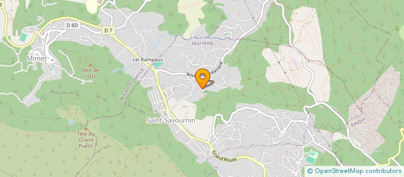 localisation de l'entreprise MCC  SAINT SAVOURNIN