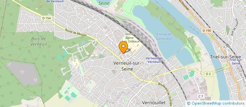 localisation de l'entreprise MCC  VERNEUIL-SUR-SEINE