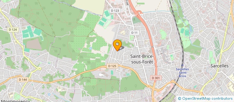 localisation de l'entreprise MCC COM  SAINT-BRICE-SOUS-FORET