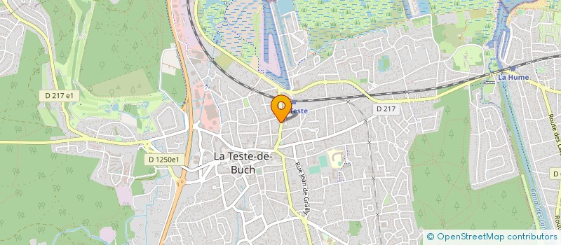 localisation de l'entreprise MCC CONSTRUCTION à LA TESTE-DE-BUCH