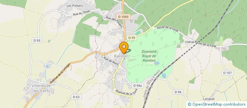 localisation de l'entreprise MCC CONSULTING  RANDAN