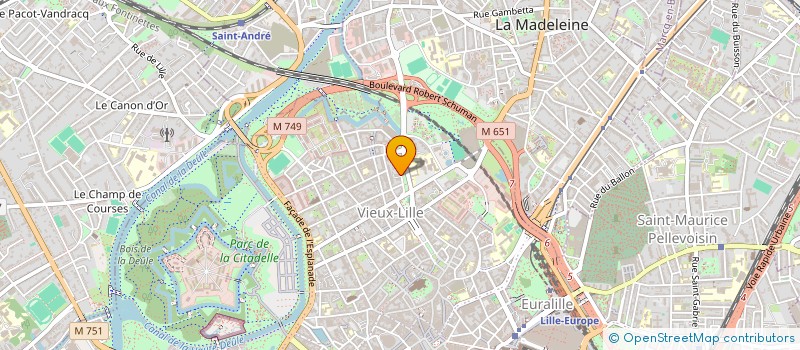 localisation de l'entreprise MCC DEVELOPPEMENT à LILLE