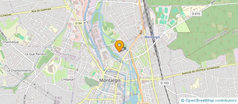 localisation de l'entreprise MCC DU 36 à MONTARGIS