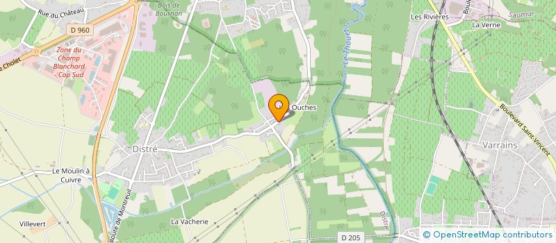 localisation de l'entreprise MCC HABITAT  DISTRE