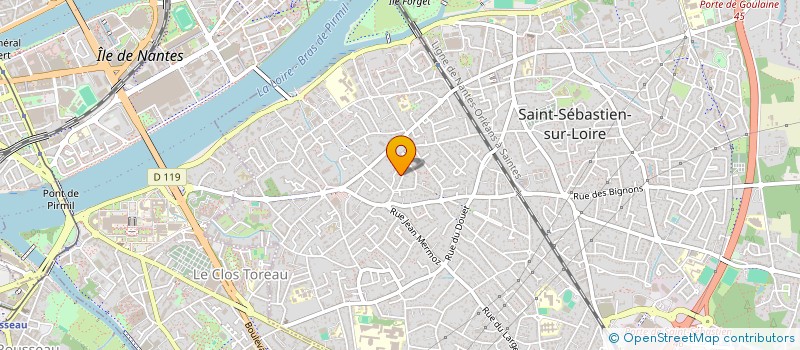 localisation de l'entreprise MCC IMMO à SAINT-SEBASTIEN-SUR-LOIRE