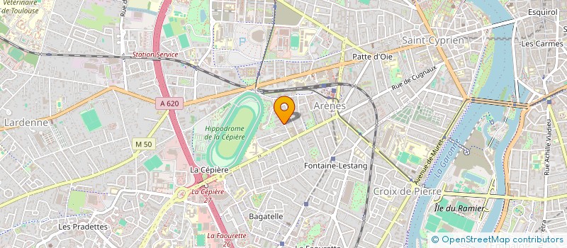 localisation de l'entreprise MCC INVEST à TOULOUSE