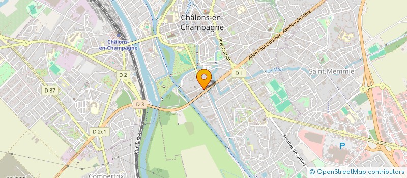 localisation de l'entreprise MCC LEGUMES  CHALONS-EN-CHAMPAGNE