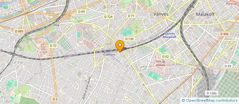 localisation de l'entreprise MCC RENOV  MALAKOFF