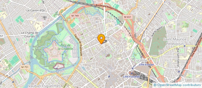 localisation de l'entreprise MCC SARL à LILLE