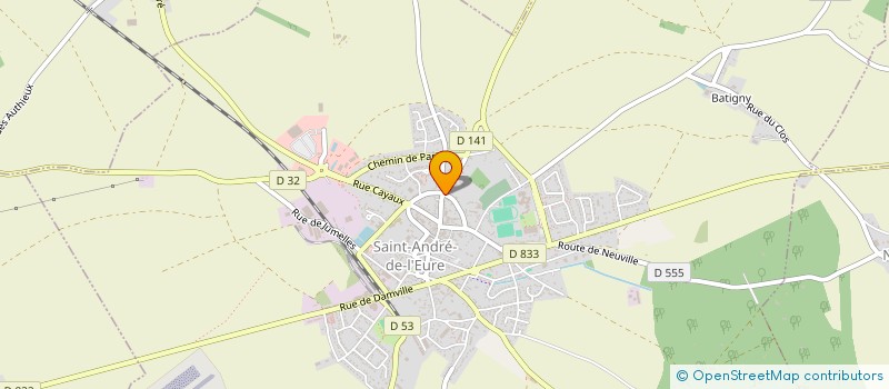 localisation de l'entreprise MCCA  SAINT-ANDRE-DE-L'EURE