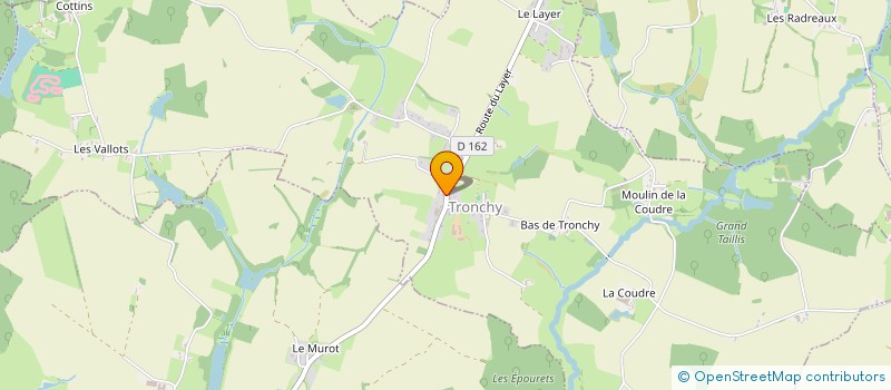 localisation de l'entreprise MCCA  TRONCHY