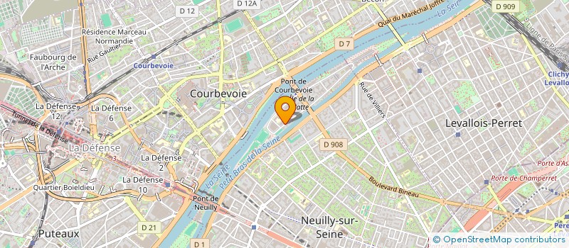 localisation de l'entreprise MCCANN HEALTH PARIS à NEUILLY-SUR-SEINE