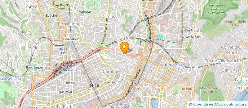 localisation de l'entreprise MCCANN RIVIERA  NICE