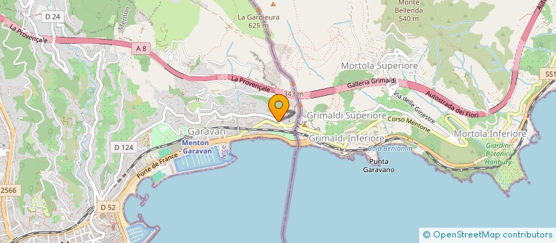 localisation de l'entreprise MCCB à MENTON