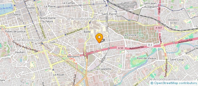 localisation de l'entreprise MCCBS à MARSEILLE