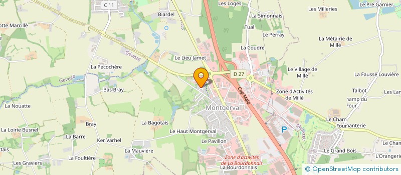 localisation de l'entreprise MCCDP  LA MEZIERE