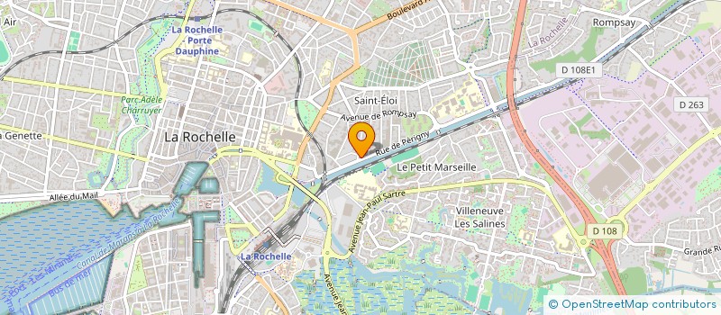 localisation de l'entreprise MCCH  LA ROCHELLE