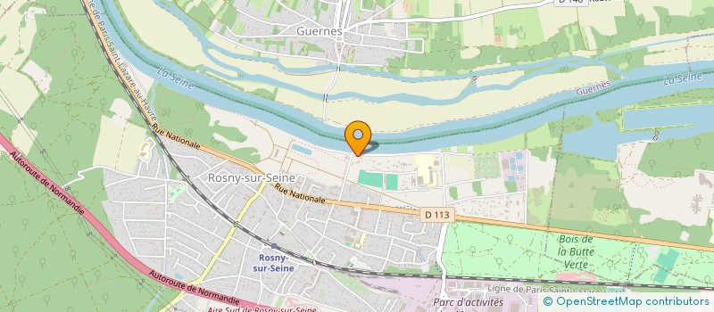 localisation de l'entreprise MCCM  ROSNY-SUR-SEINE