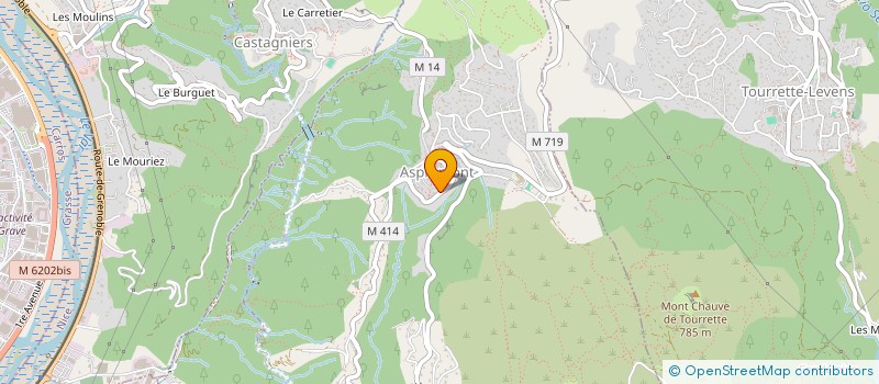 localisation de l'entreprise MCCM INVEST  ASPREMONT