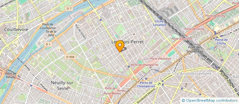 localisation de l'entreprise MCCN AVOCATS à LEVALLOIS-PERRET
