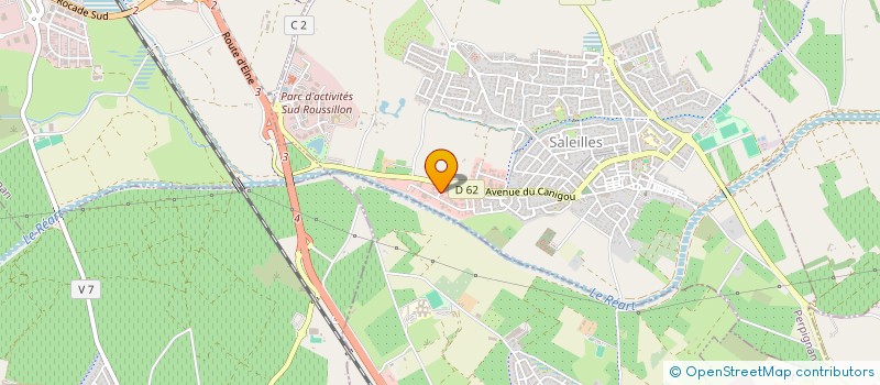 localisation de l'entreprise MCCS VALORISATION à SALEILLES