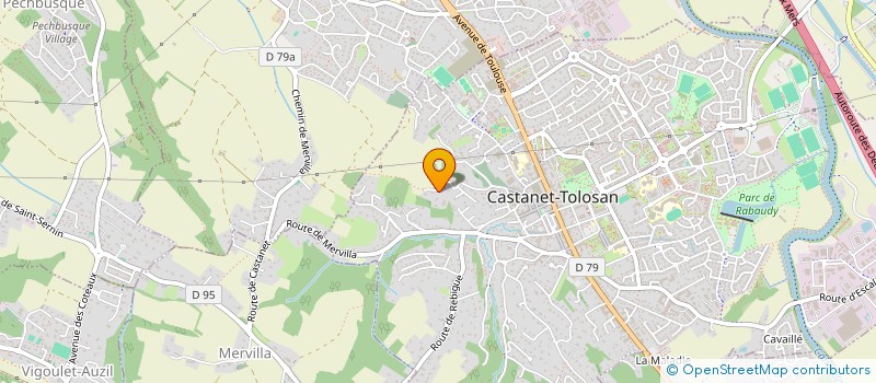localisation de l'entreprise MCCX CONSULTING à CASTANET-TOLOSAN