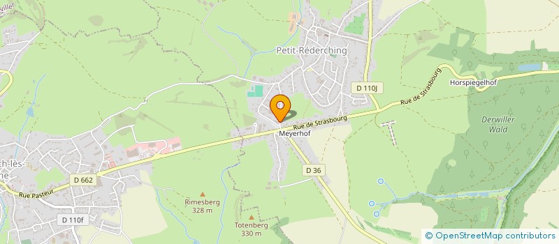 localisation de l'entreprise MCCY  PETIT-REDERCHING